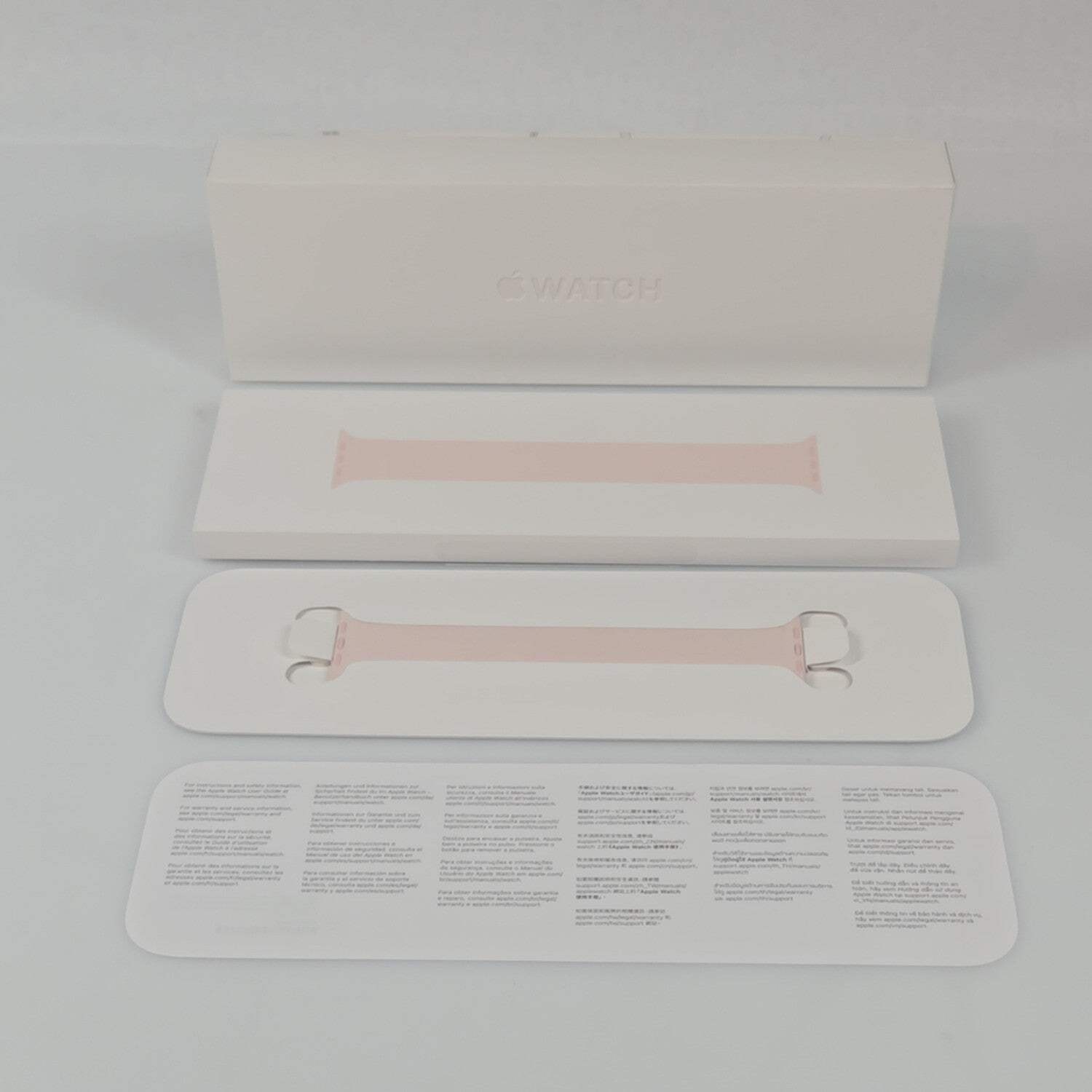 Unlocked Apple Watch Series 10 46MM Rose Gold Aluminum Pink Sport Loop