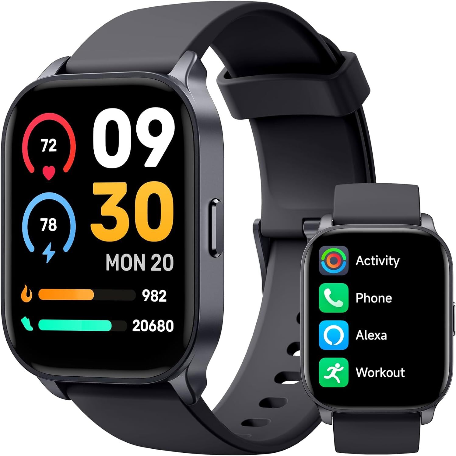 Smart Watch compatible with iPhone 17 Pro Bluetooth Calling Fitness Waterproof