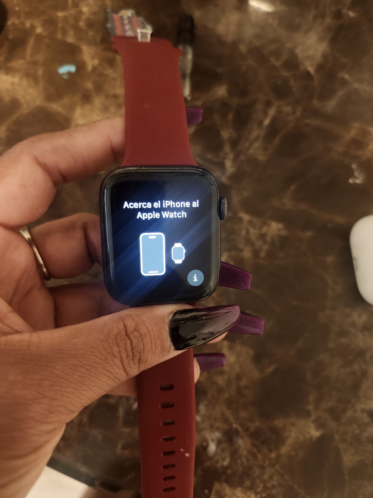 Apple Watch Series 6 44mm Aluminum Case with Sport Band – PRODUCT(RED) (GPS +…