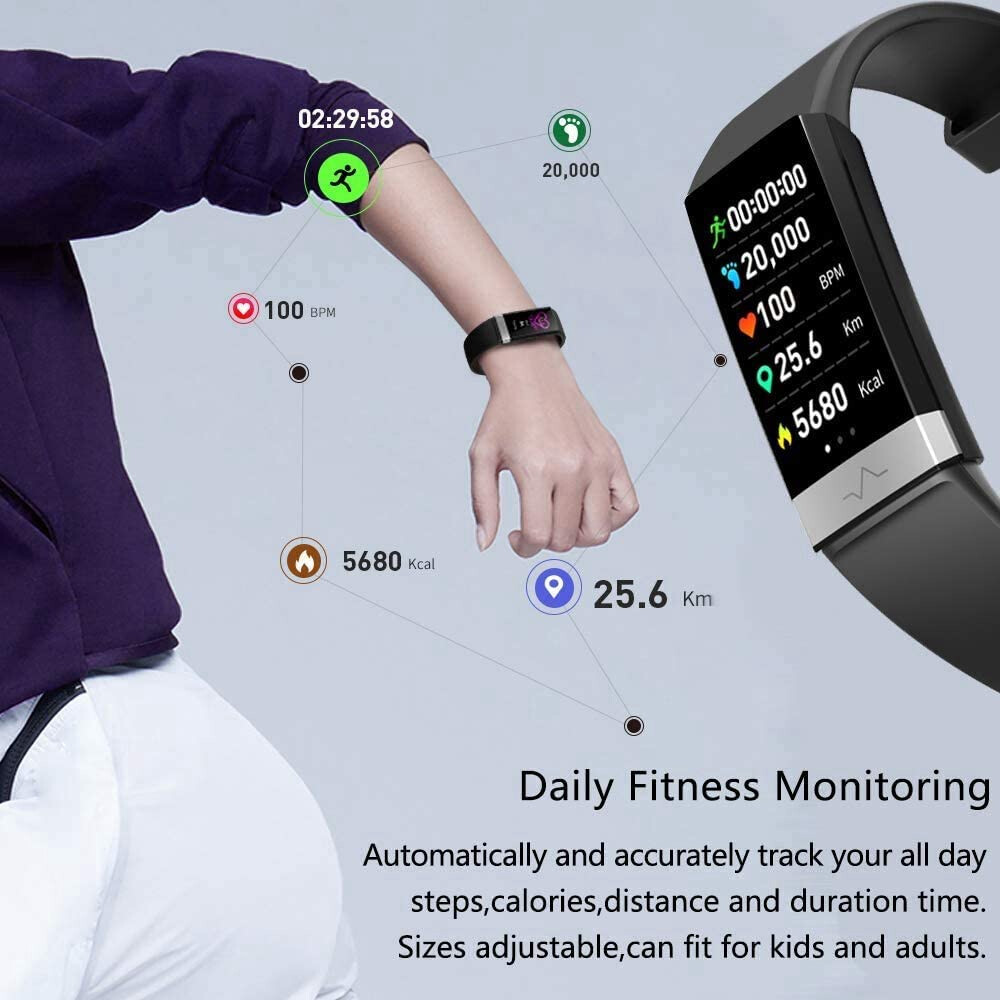 1.14-inch TS1 Sports Watch with ECG, Blood Oxygen, Heart Rate & IP68 Waterproof