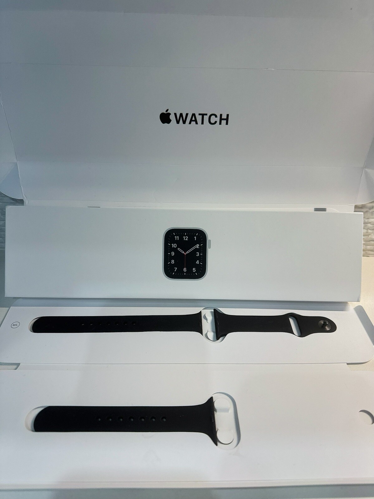 Authentic Apple Watch 44mm Sport Band. Works w/any Apple Watch. Only Band..