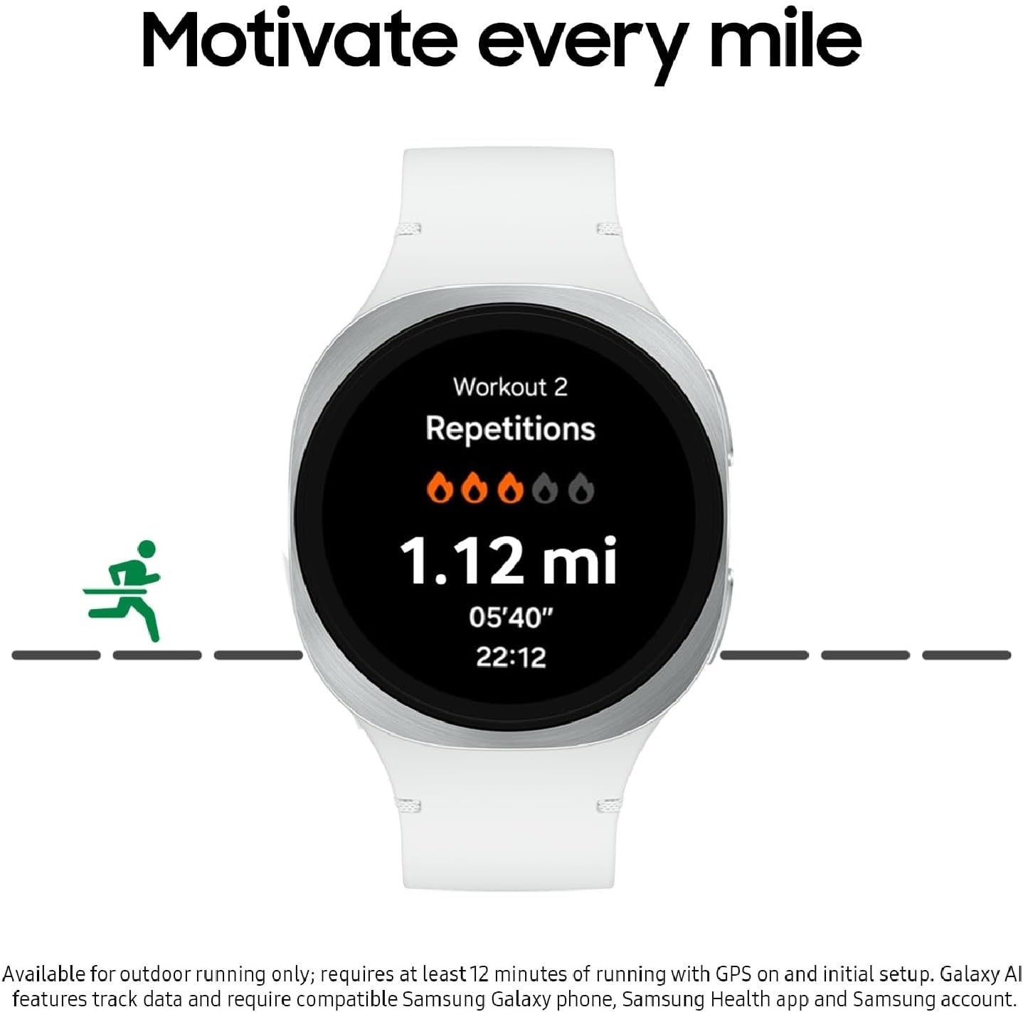Samsung Galaxy Watch8 Aluminum Smartwatch 44mm BT Graphite (2025) SM-L330NDAAXAA