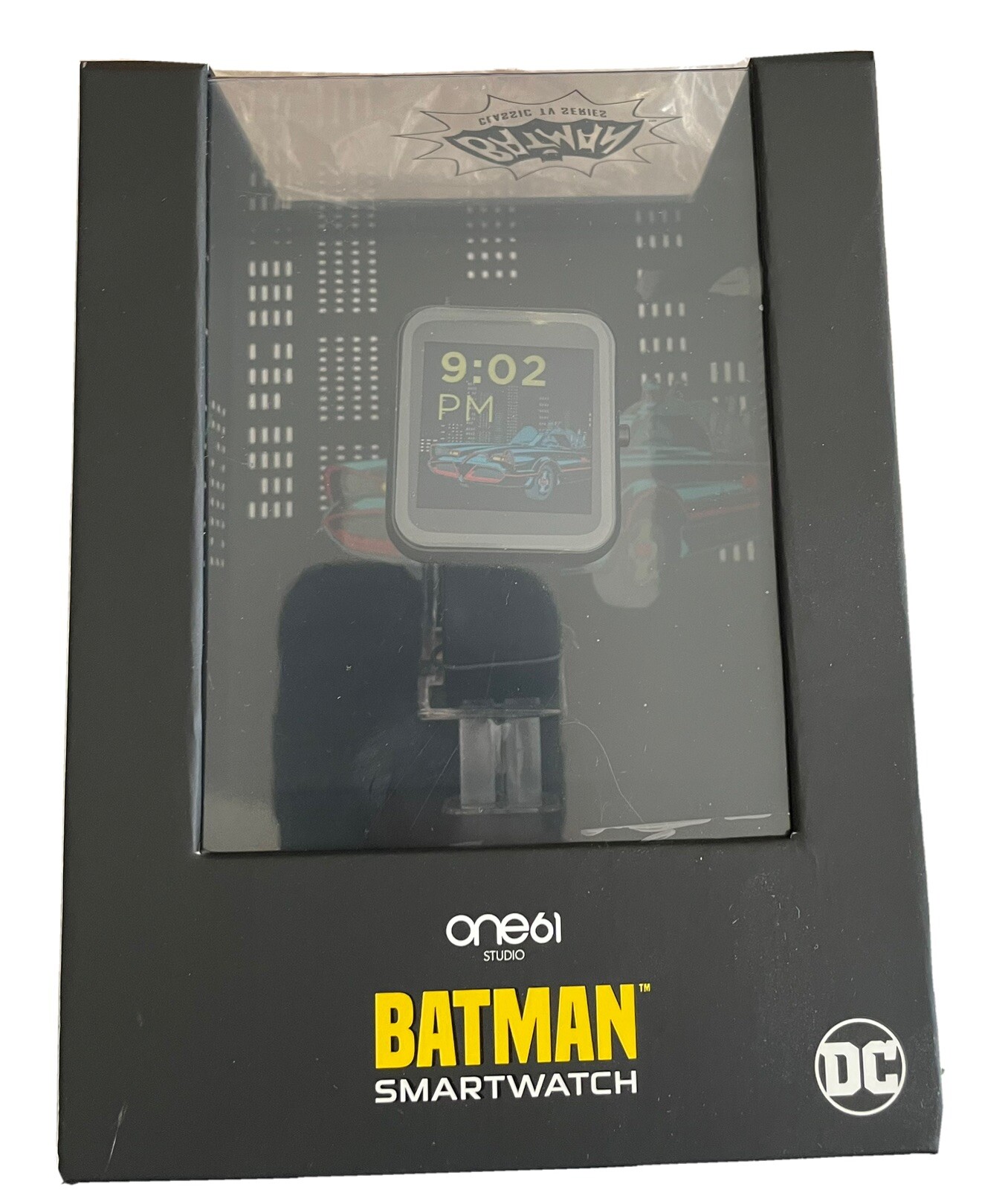 Batman DC Comics Smartwatch Sixties NEW in package NR based on 1966 TV Show OOP