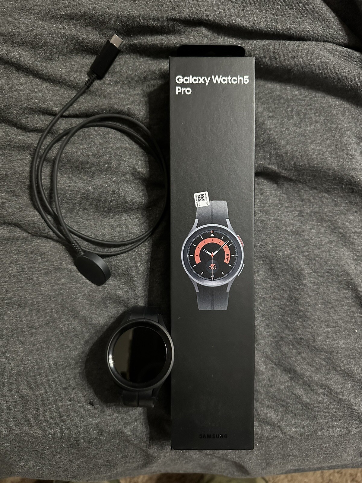 Samsung Galaxy Watch5 45mm Black Case (SM-R925FZKA)