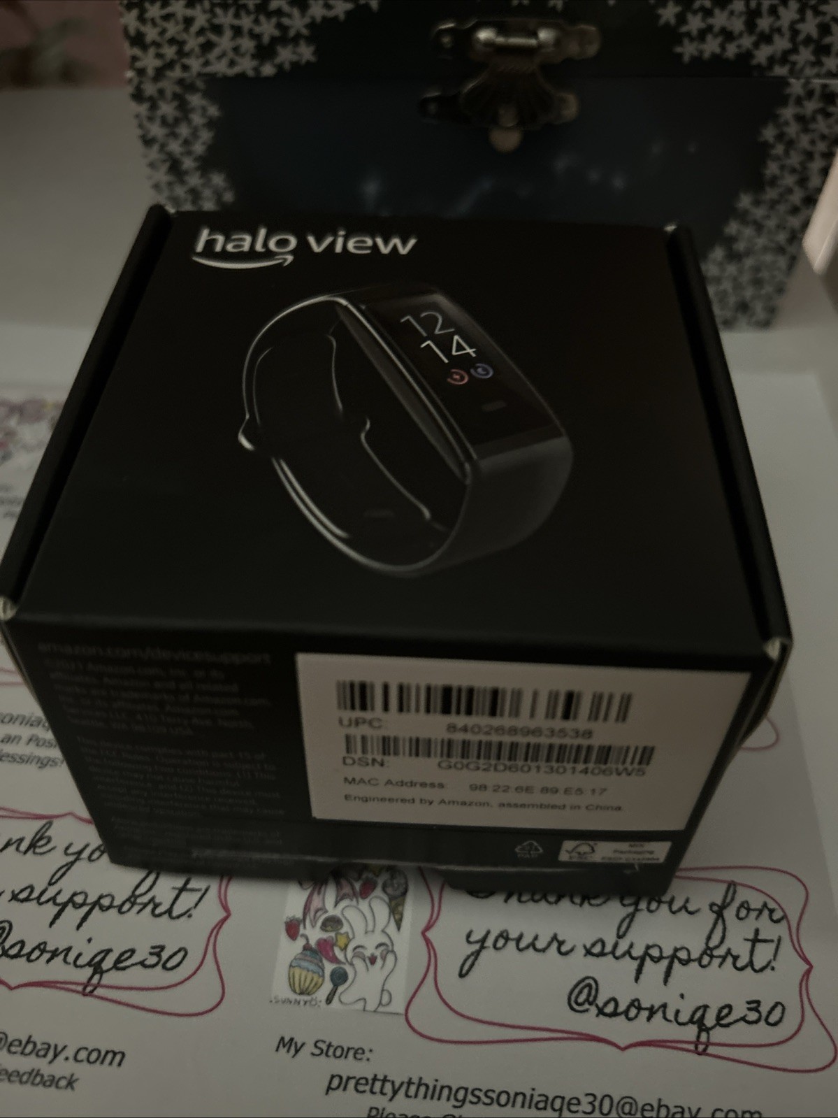 Amazon Halo View Fitness Tracker Watch, Active – Black Edition Limited