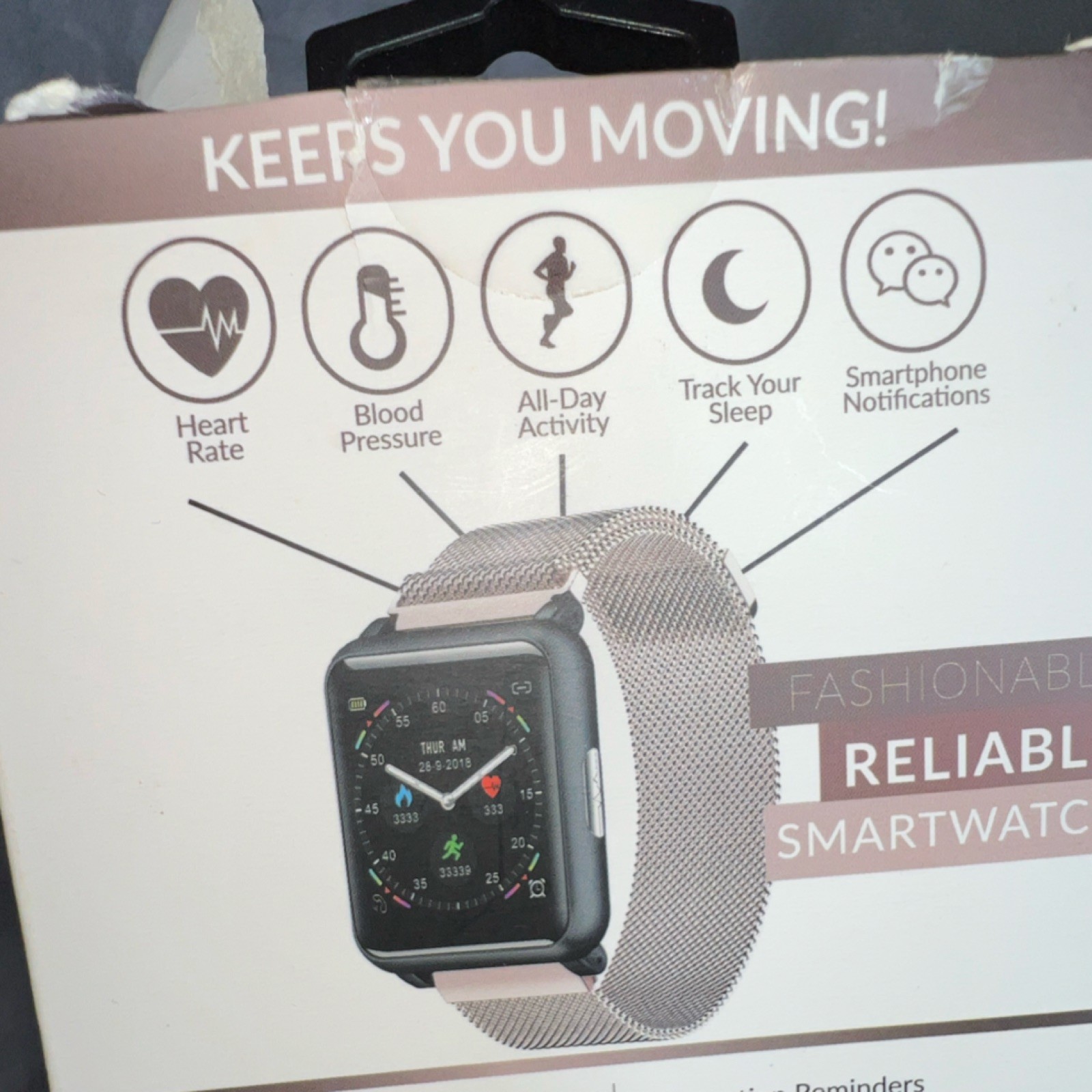 Supersonic SC-84ECG Smart Watch 1.3″ LCD ECG Heart Rate Blood Pressure