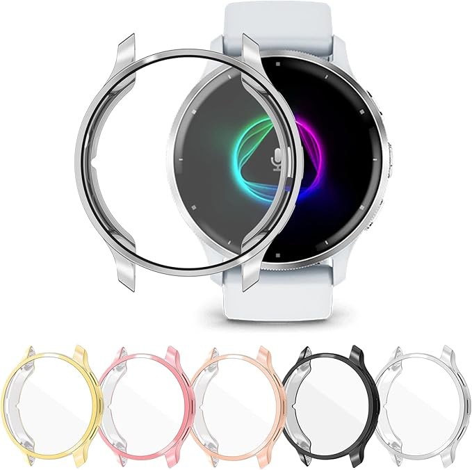 5 Pack Screen Protector for Garmin Venu 3S 41mm GPS Smartwatch Full Cover TPU