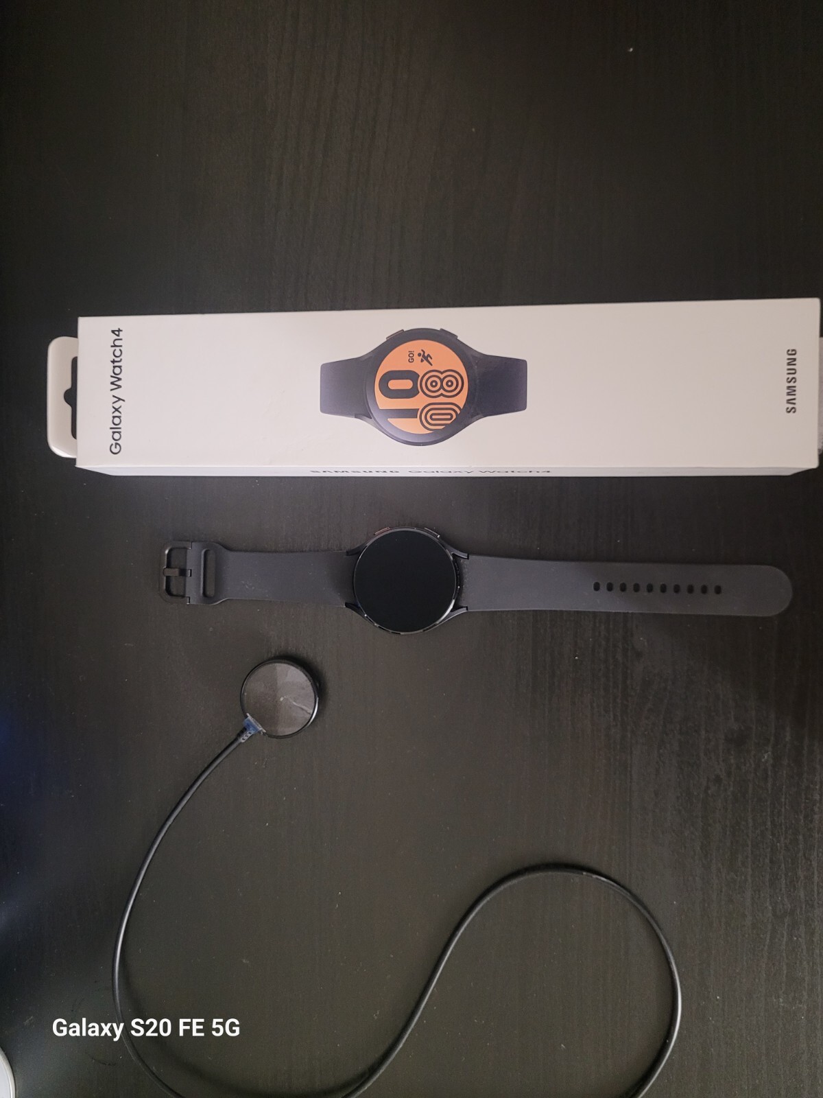 Samsung Galaxy Watch4 SM-R870 44mm Aluminum Case with Sport Band – Black…