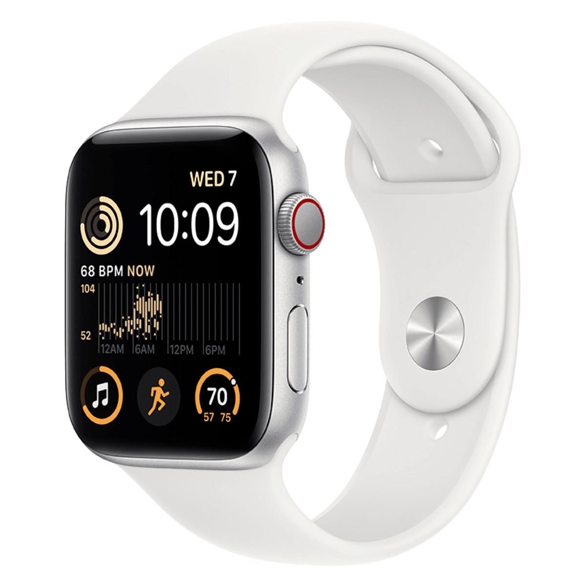 Apple Watch SE 2nd Gen 40mm S/M Aluminum Case – Silver