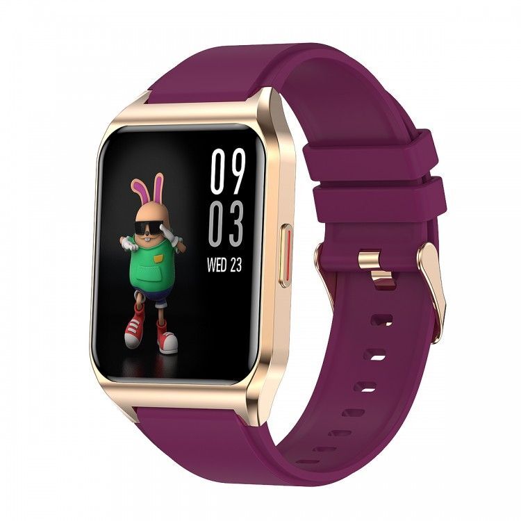 Medicoswatch GH60 1.69inch Women Bluetooth Calling Body Temperature Smartwatch