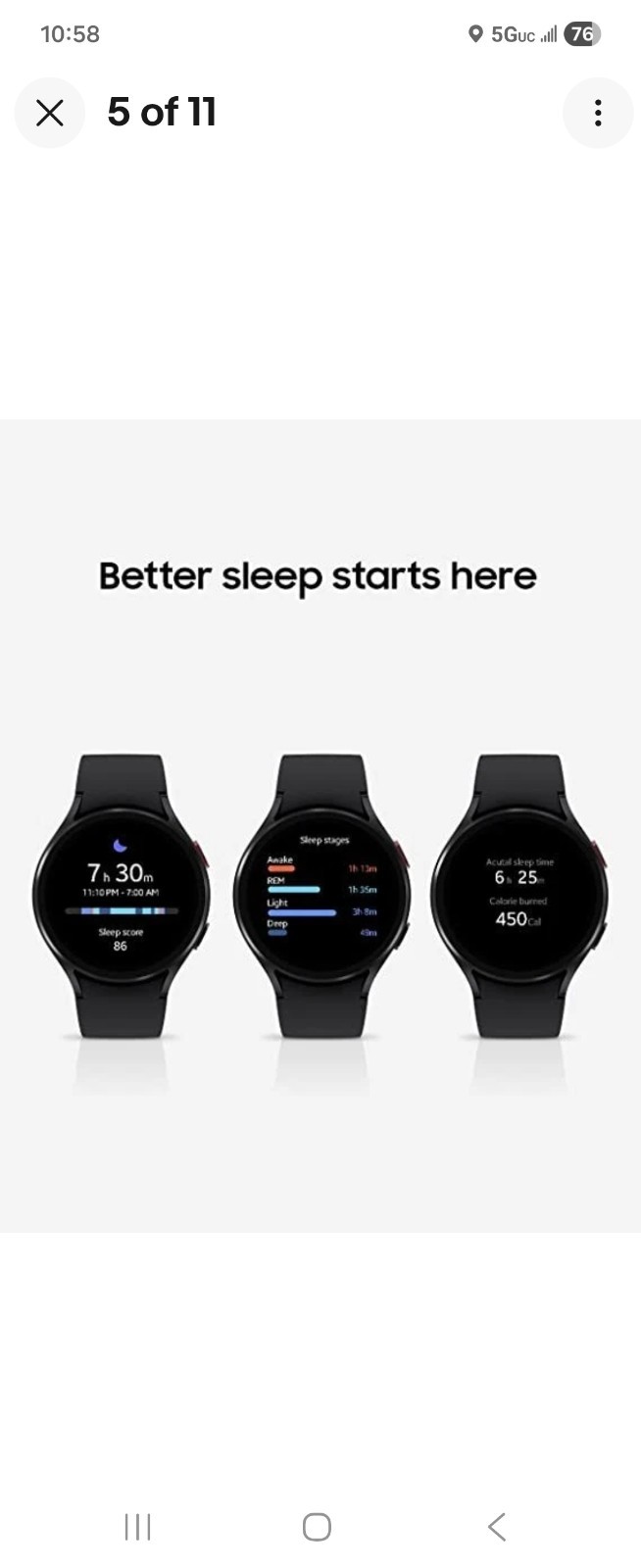 BRAND NEW Samsung Galaxy Watch4 R870/ Smart Watch Health Monitor Fitness Tracker