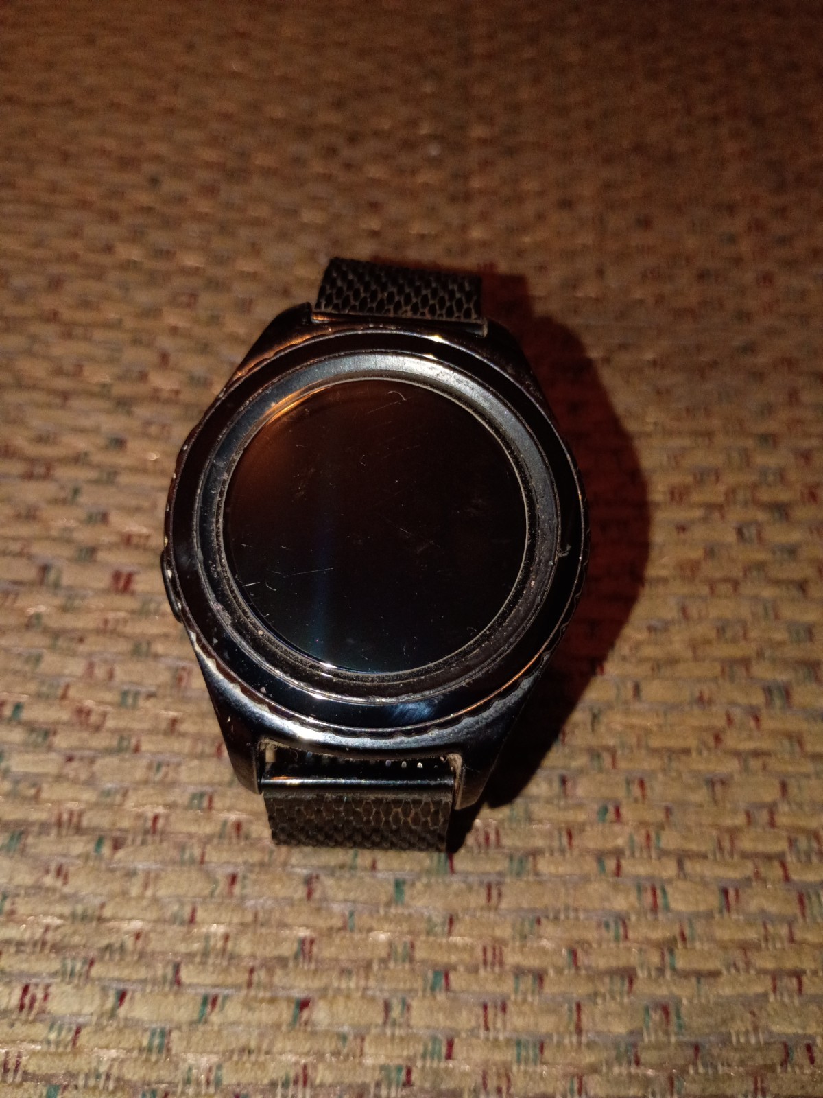 Samsung Gear S3 Frontier 46mm Stainless Steel Case Black Smart Watch – Sm-r765a