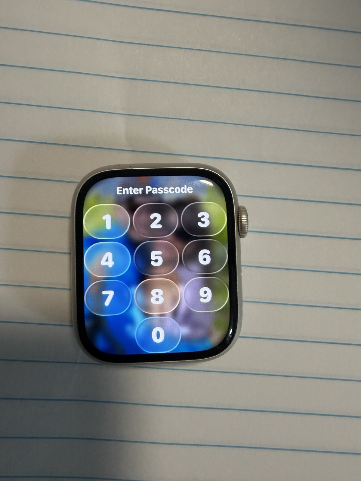 Apple Watch Series 7 45mm Black Case with Black Band (A2477)