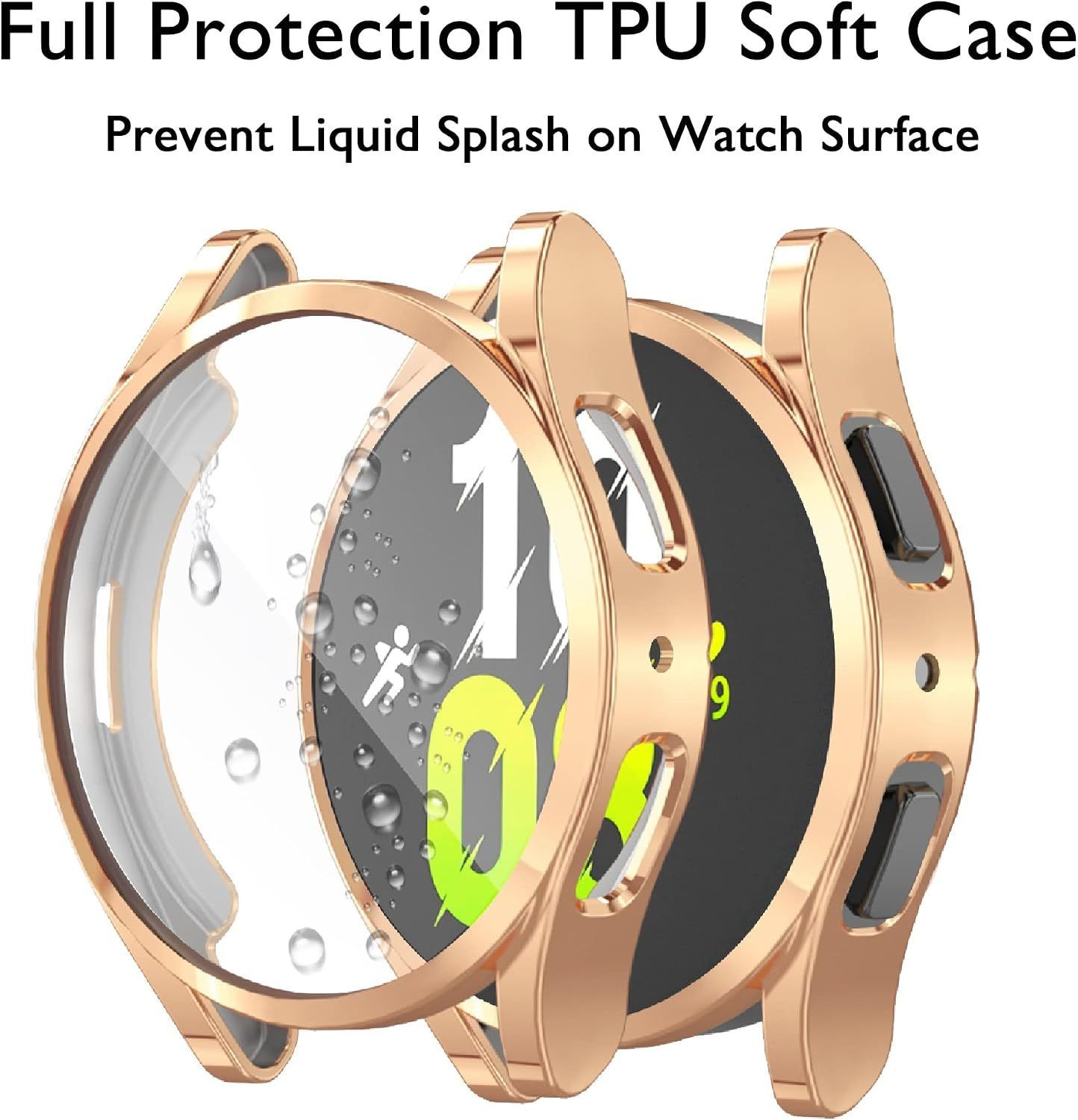 12 Pack Soft TPU Screen Protector for Samsung Galaxy Watch 5 44mm & Watch 4 44mm