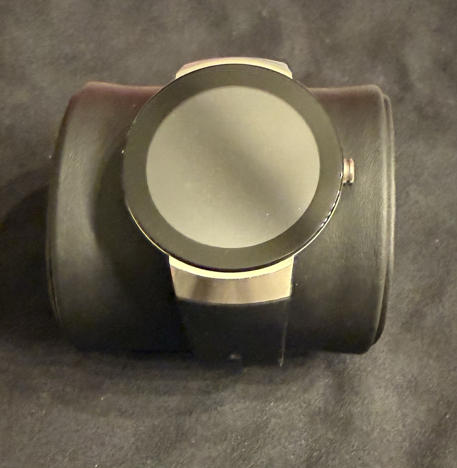 Movado Connect Men’s 46.5 mm Digital Smartwatch Black Stainless Steel 3660018