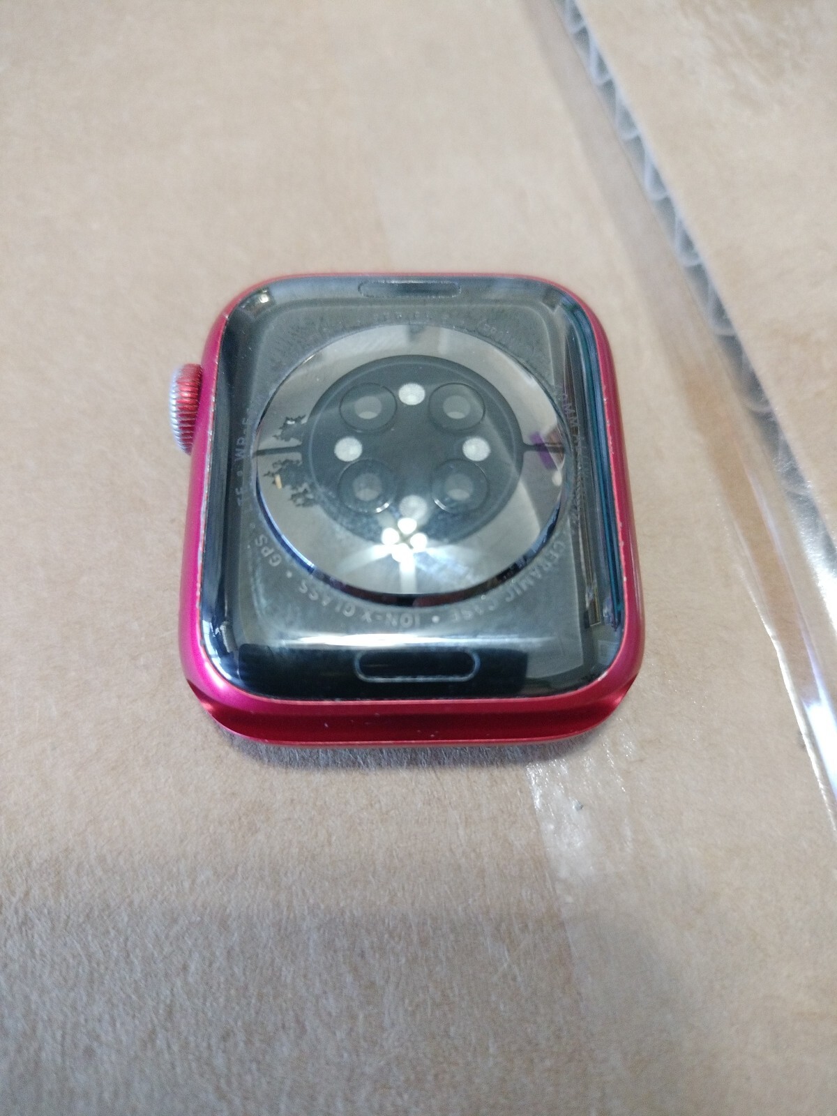 Apple Watch Series 6 40mm Aluminum Case with Red Sport Band (GPS)