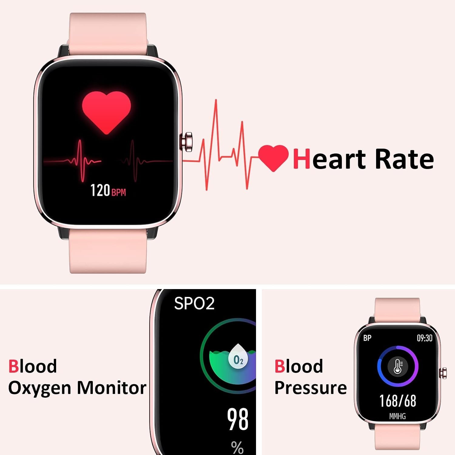 Women’s Smart Watch Bluetooth SmartWatch For Apple iPhone iOS and Android…