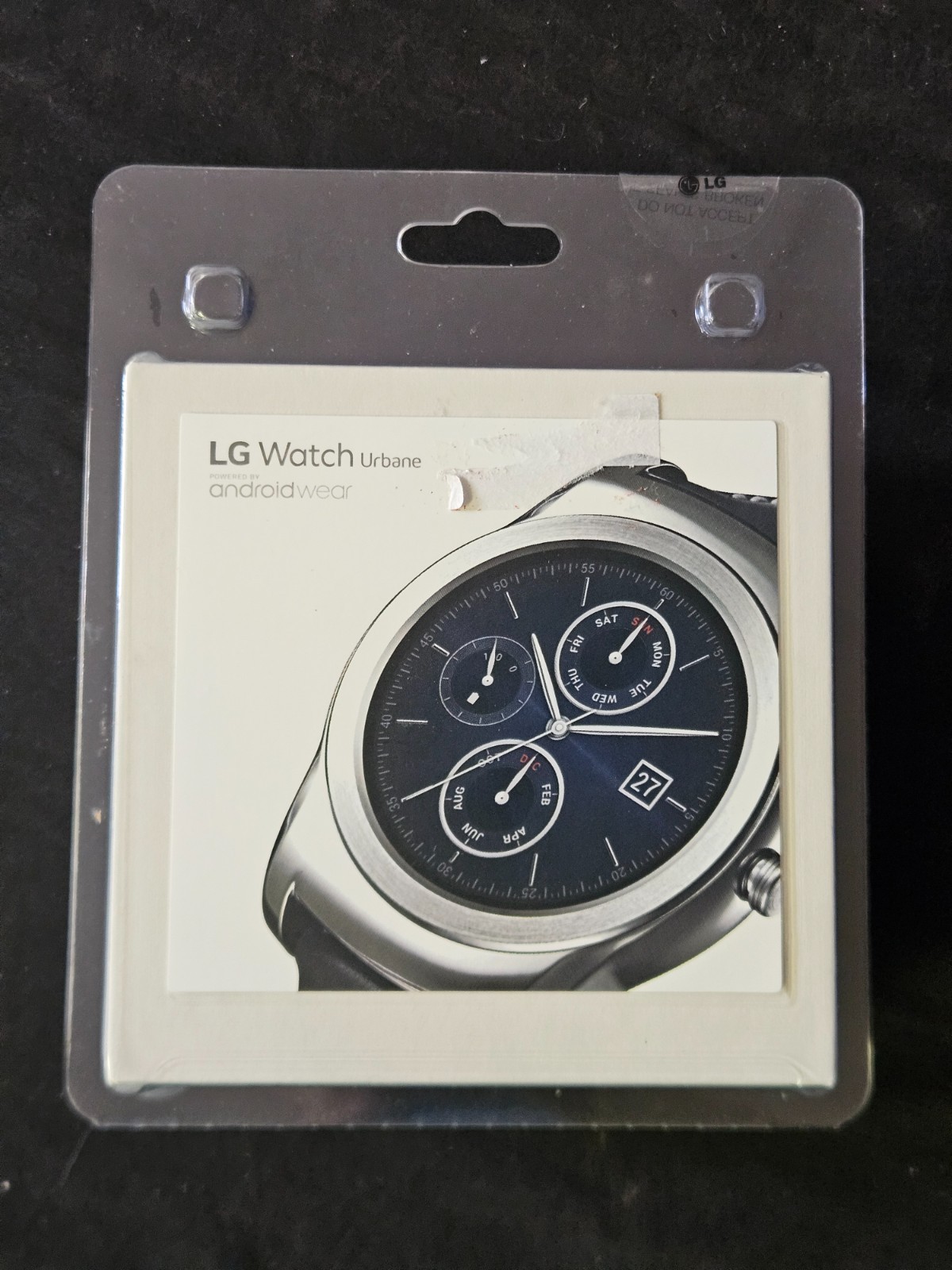 LG W150 Urbane SmartWatch with Leather Band NEW OPEN BOX!! 1ST GEN! TESTED!