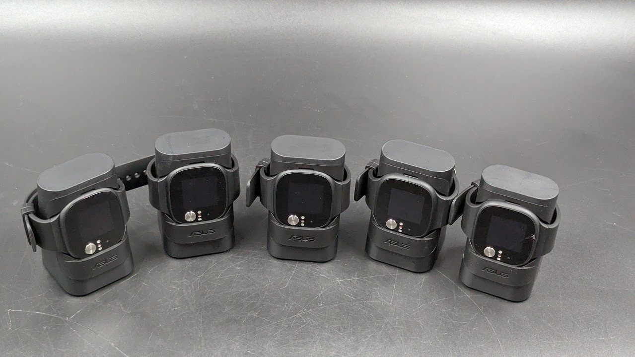 Lot of 5 Asus VivoWatch HC-A04 Smart Watches – Not Working, For Parts/Repair