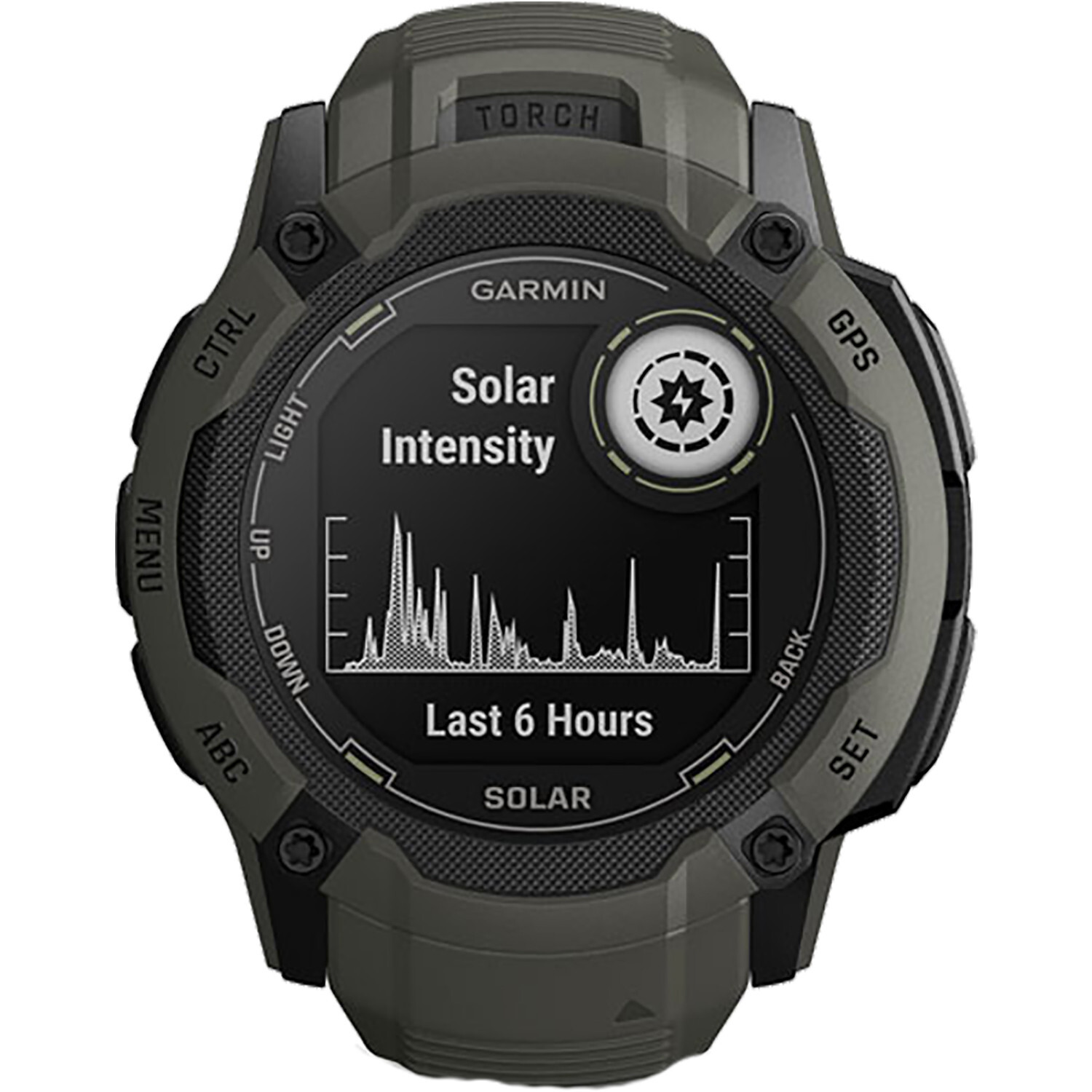 Garmin Instinct 2X Solar 50mm Moss GPS + Bluetooth Smartwatch NEW