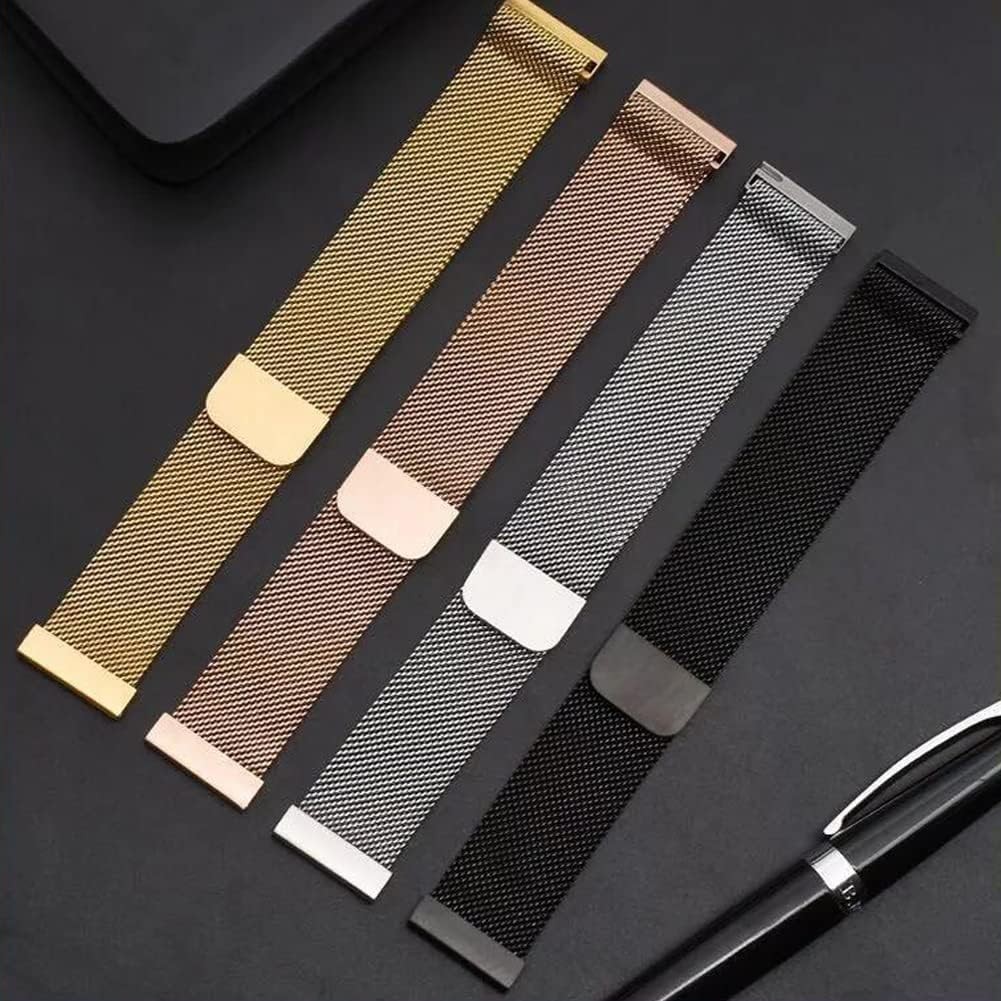 20mm Metal Strap Compatible with Samsung Galaxy Watch 7 40mm 44mm Magnetic Mesh