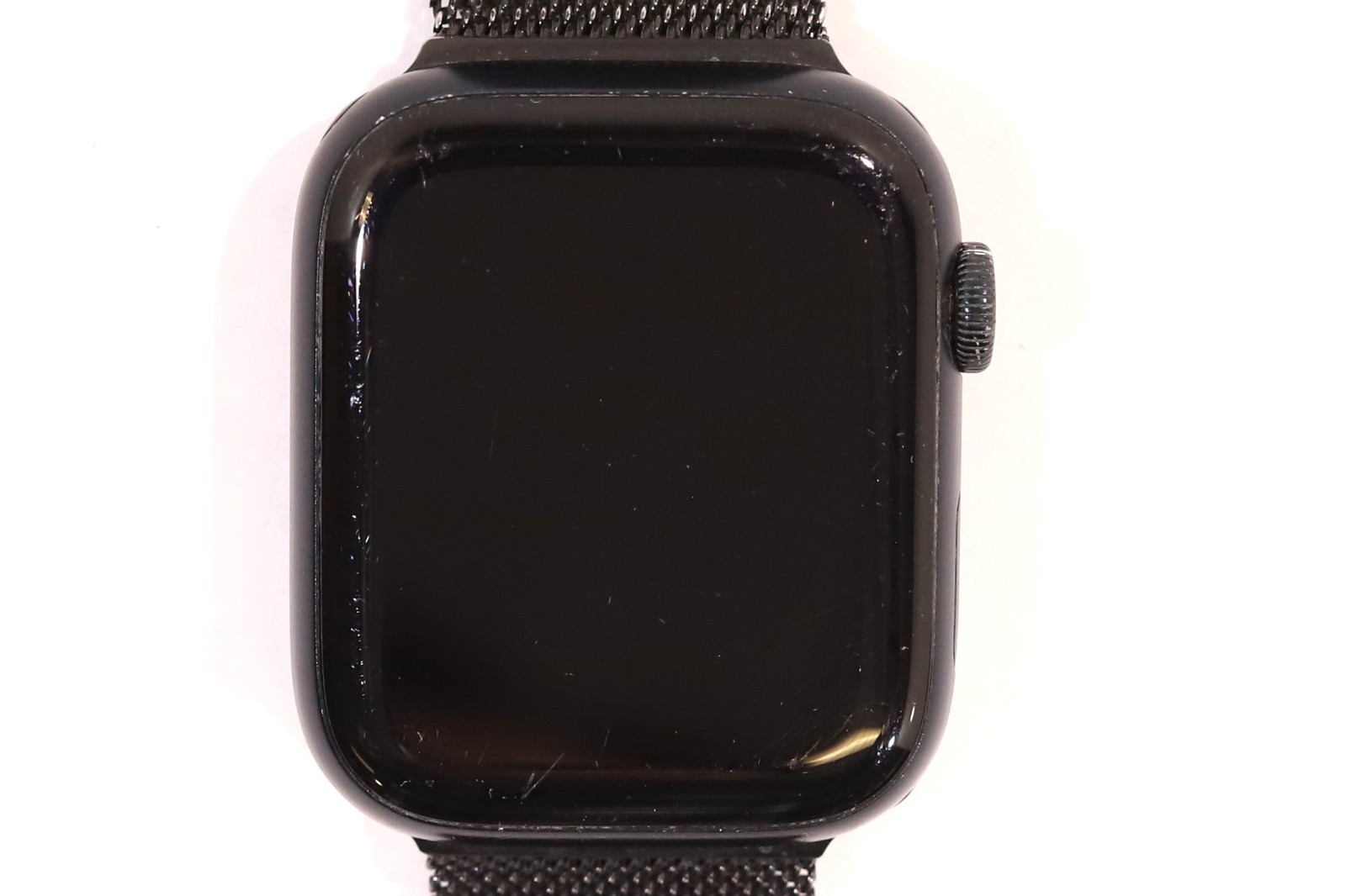 Apple Watch Series-7 45MM GPS+LTE WR-50M Midnight Milanese Loop Tested Working