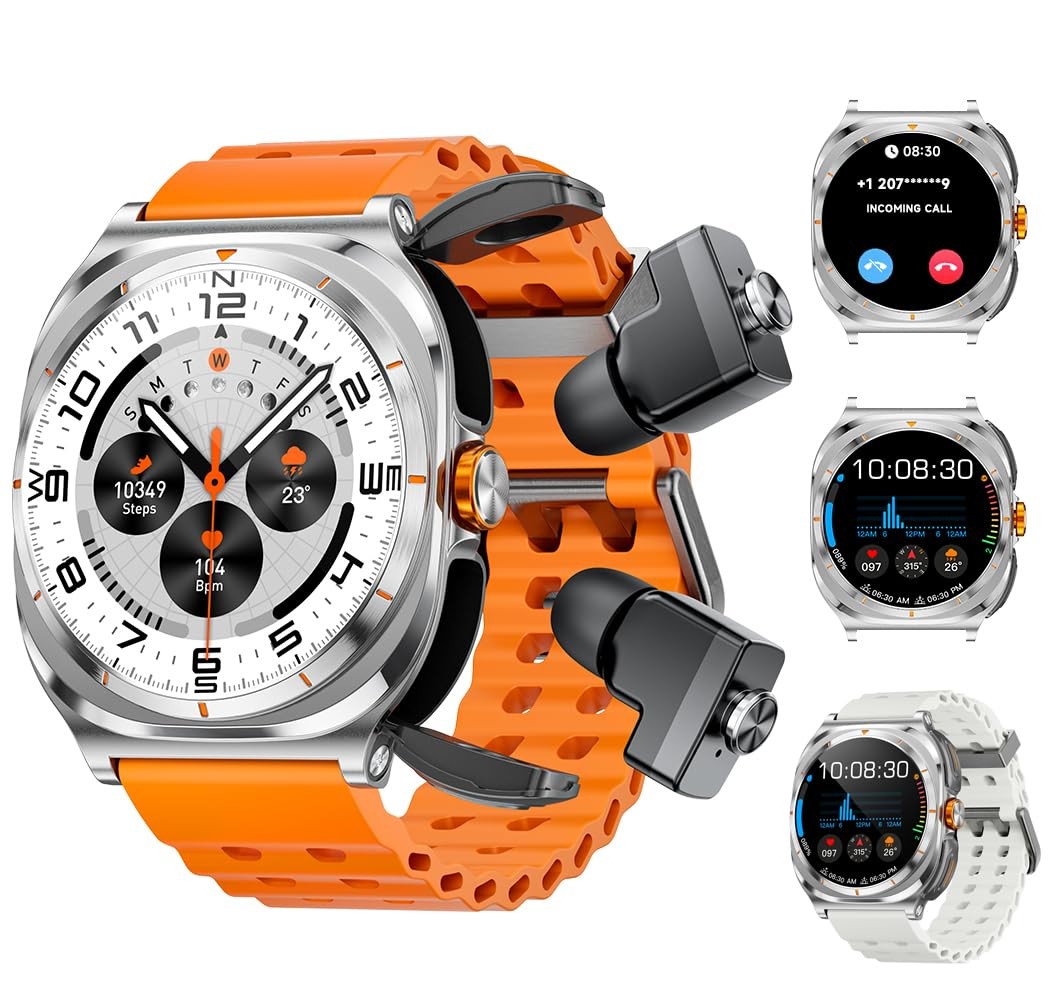 Fanchengzi Smartwatch Earbudsanswermake Calls Ip67 Water Resistant Watch2