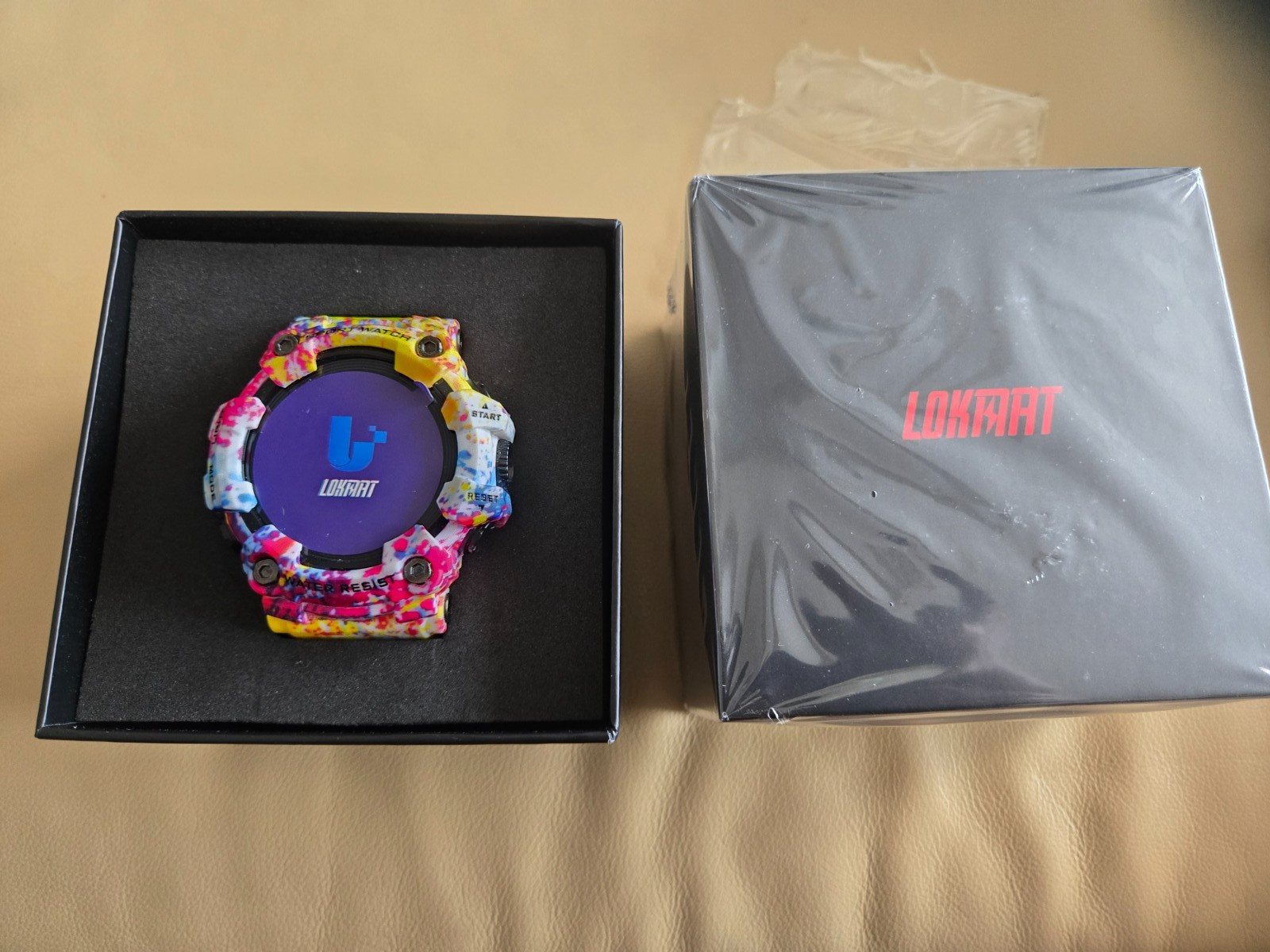 LOKMAT ATTACK GT Outdoor Sport Smart Watch Bluetooth Call Compass Flashlight