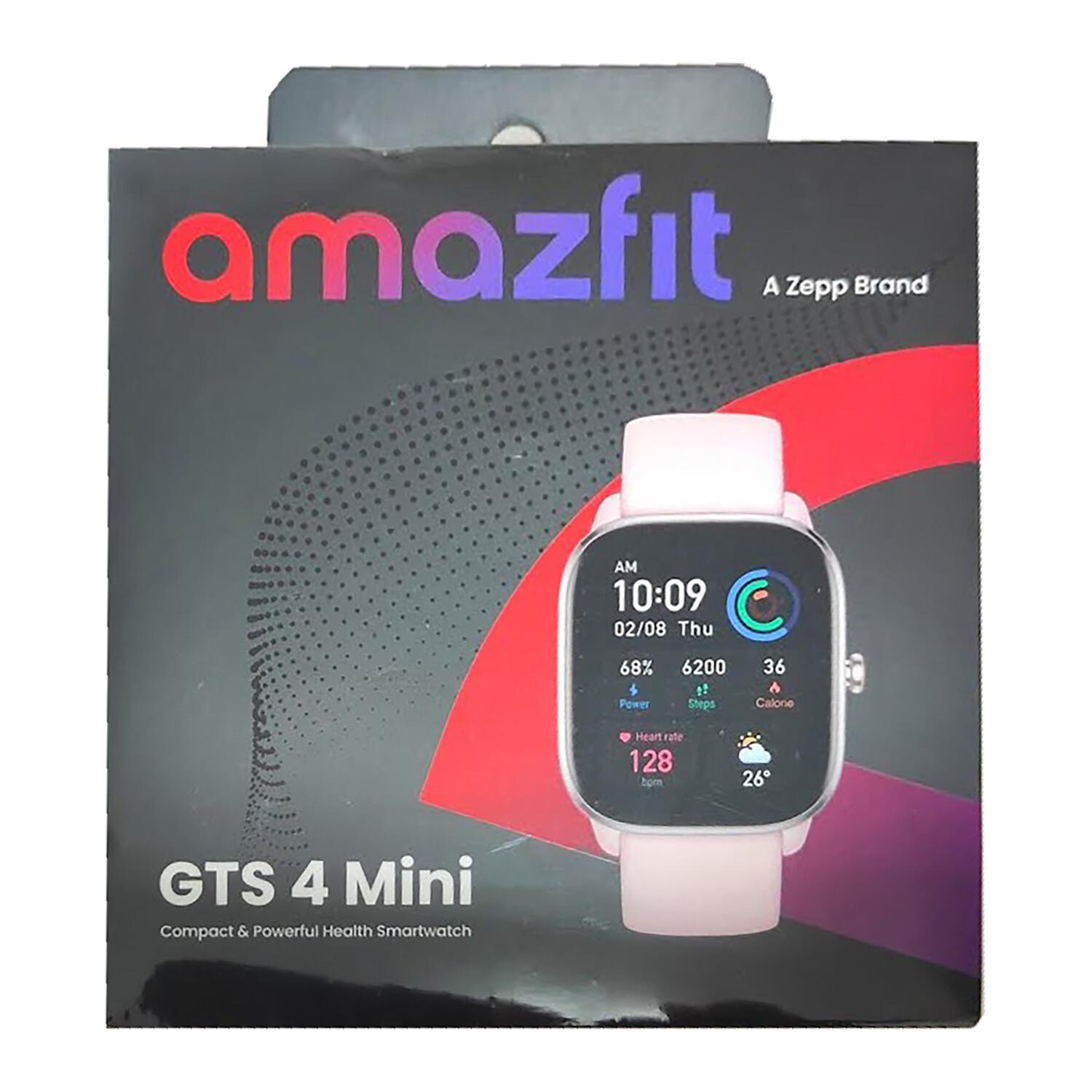 Amazfit GTS 4 Mini Bluetooth Flamingo Pink Smartwatch NEW
