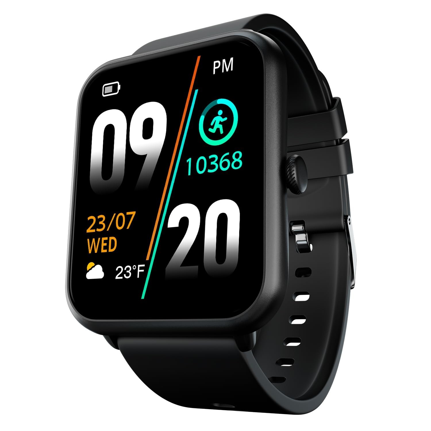 Fire-Boltt Ninja Smart Watch 46.5 mm | Bluetooth Calling | 100 Sports Modes | FS