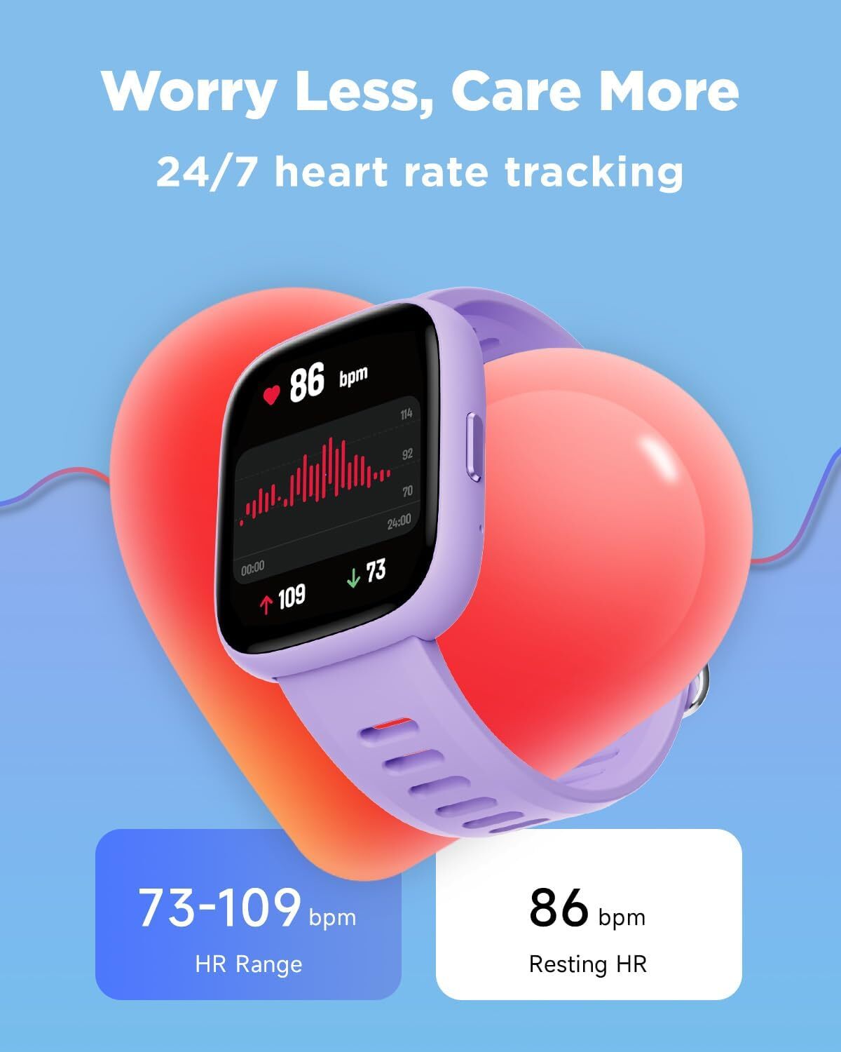 Smart Watch for Kids 1.8″ Fitness Tracker Watch Pedometer Puzzle Games for Kids