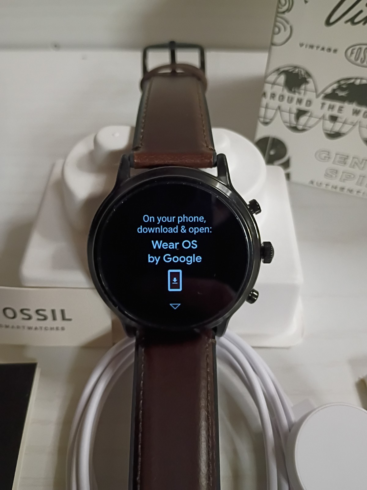 Fossil Smartwatches Gen 5 Carlyle HR Smartwatch Men’s Watch Dw10f1