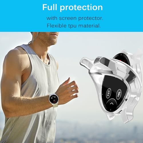 5 Pack Screen Protector for Garmin Venu 3S 41mm GPS Smartwatch Full Cover TPU