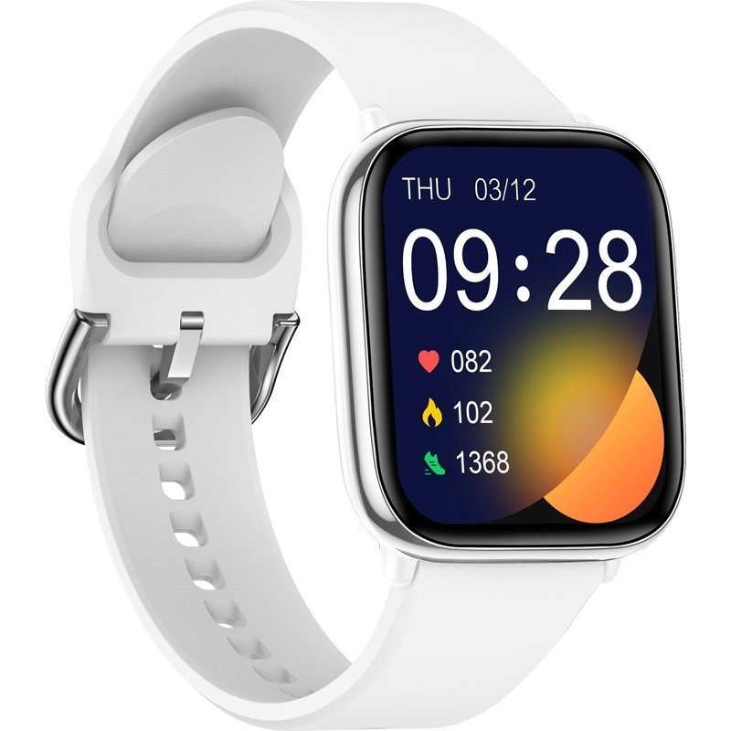Smart watch with full touch screen, call, message reminder, music control and ot