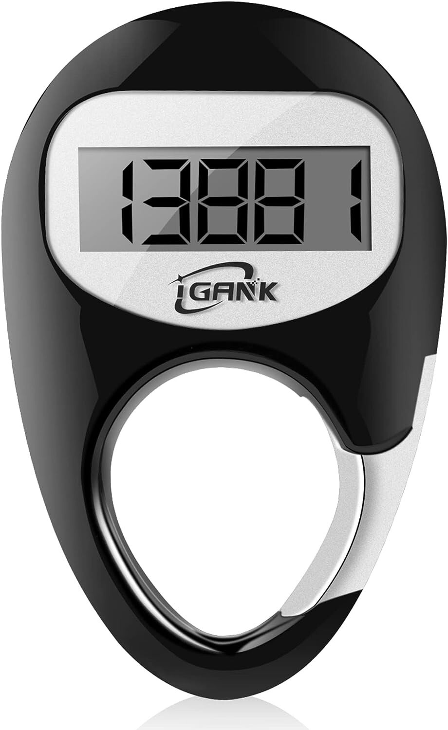 Accurate 3D Walking Step Counter – Convenient Clip-On Design – PD301 Pedometer