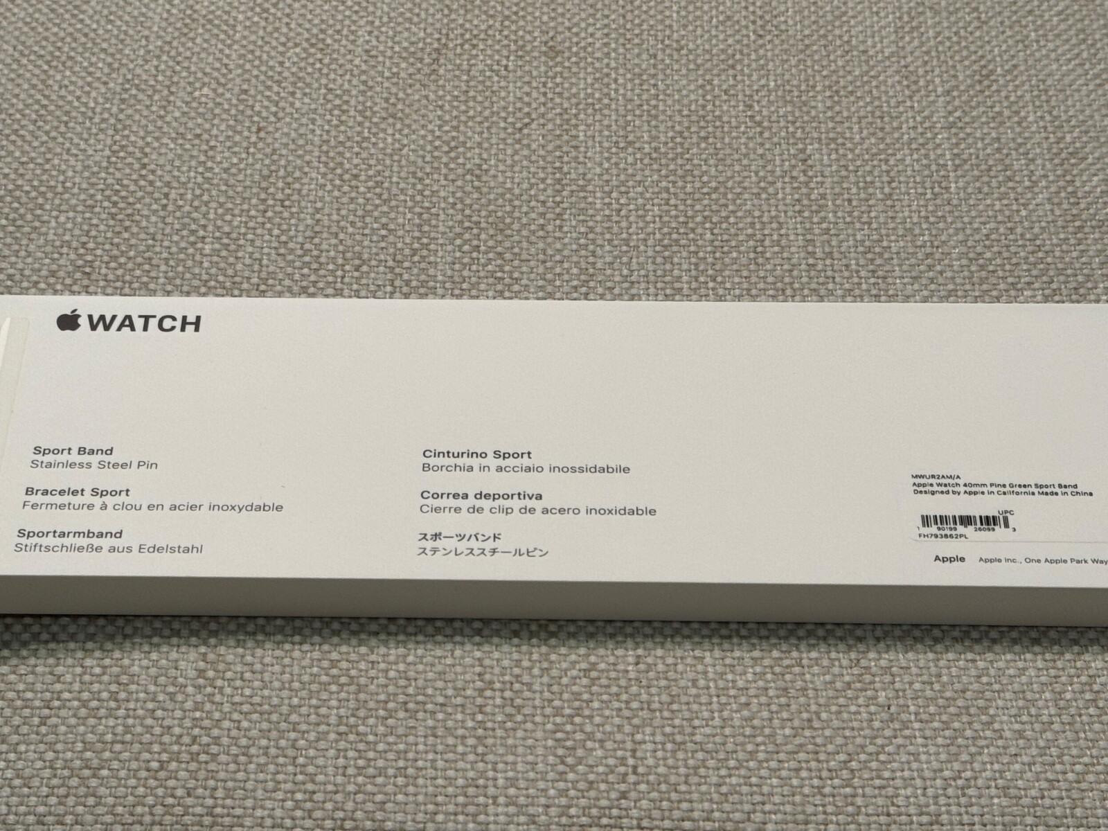 40mm Series 5 Apple Watch – Gold Case, 3 different bands! (MWWP2LL/A)