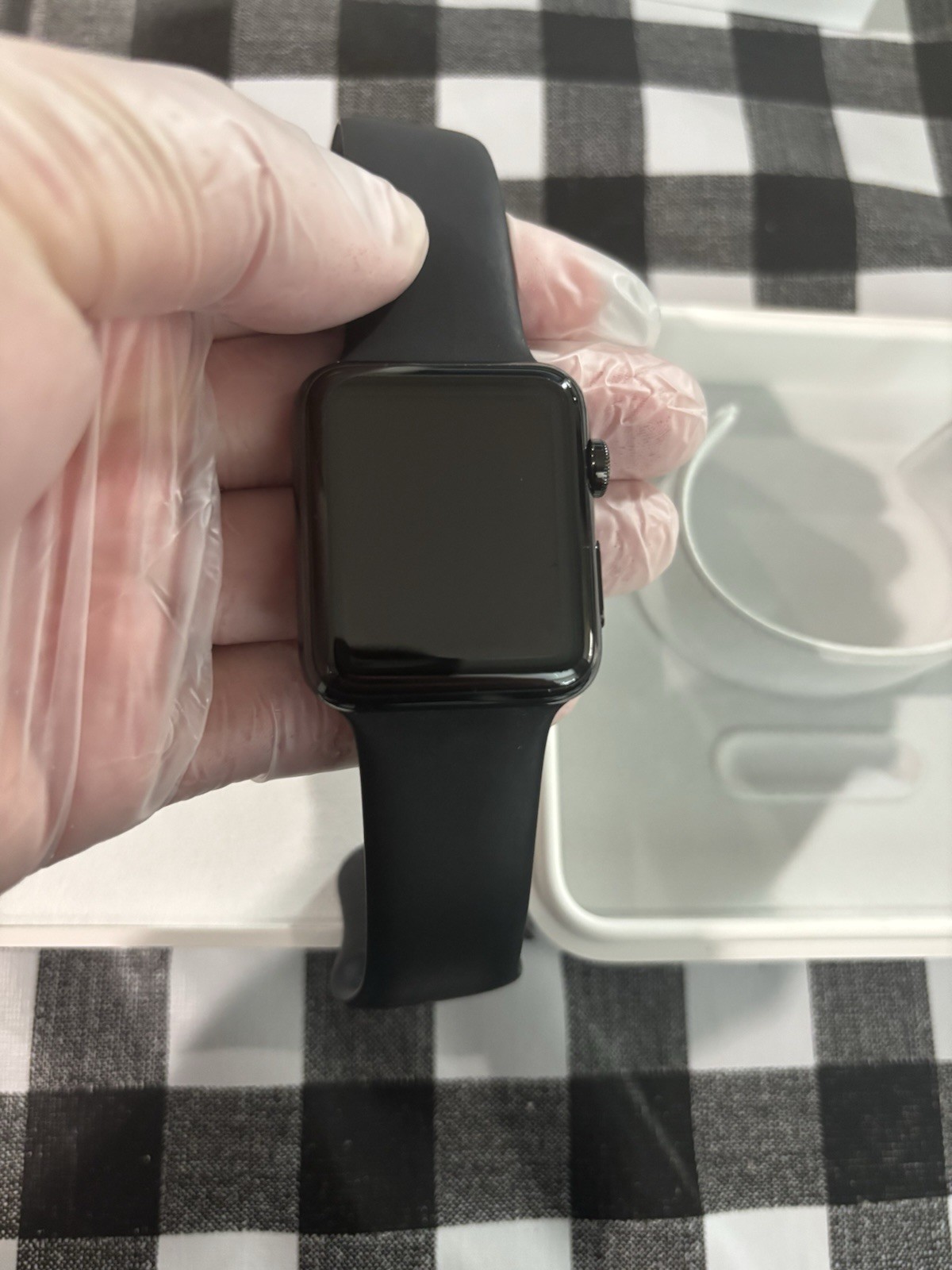 Apple Watch Gen 1 Sapphire Crystal & Ceramic 42mm Space Black