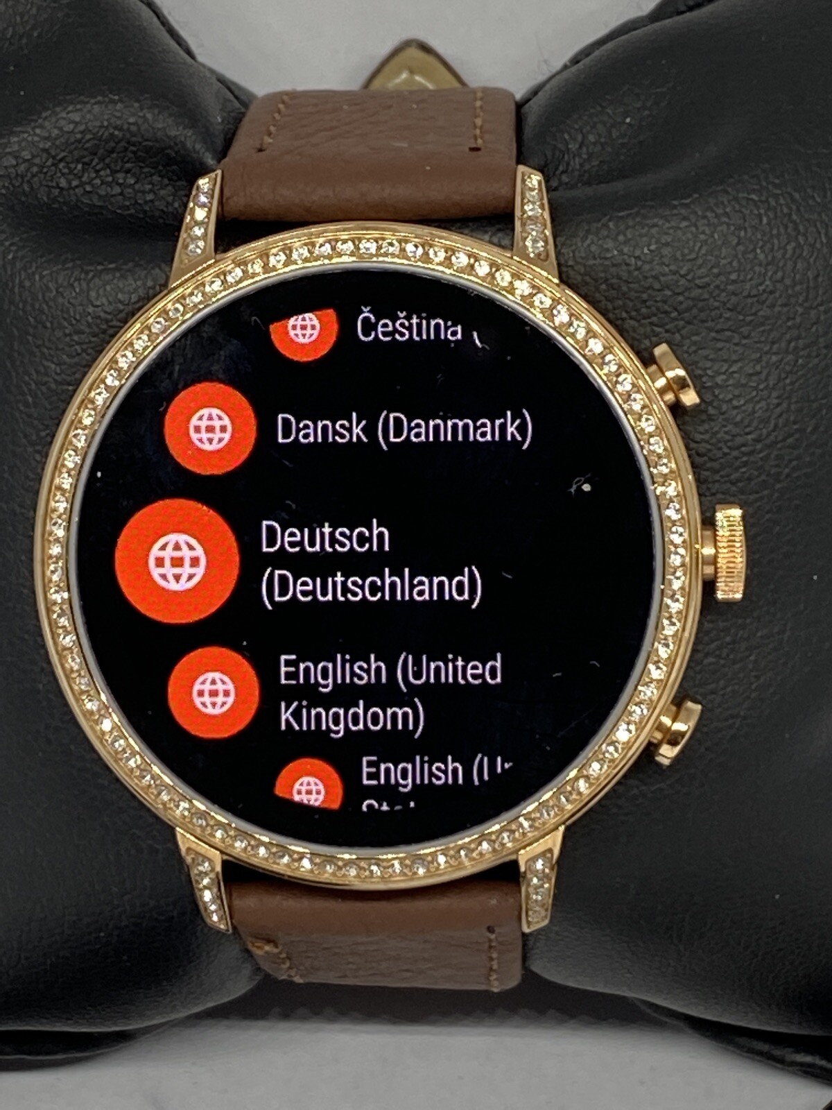 Fossil Gen 4 Authentic Digital Dial Smart Watch Custom Band FTW6011 LT433