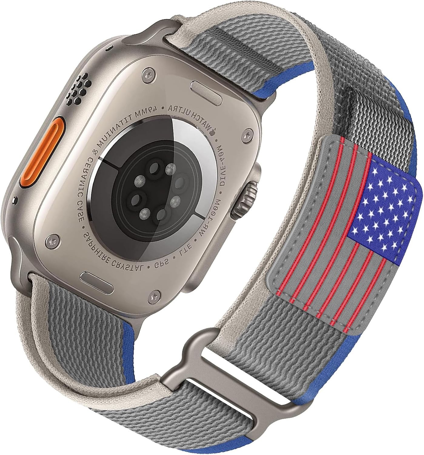 Nylon Trail Loop Strap for Apple Watch Ultra 49mm 46mm 45mm 44mm 42mm 41mm 40mm