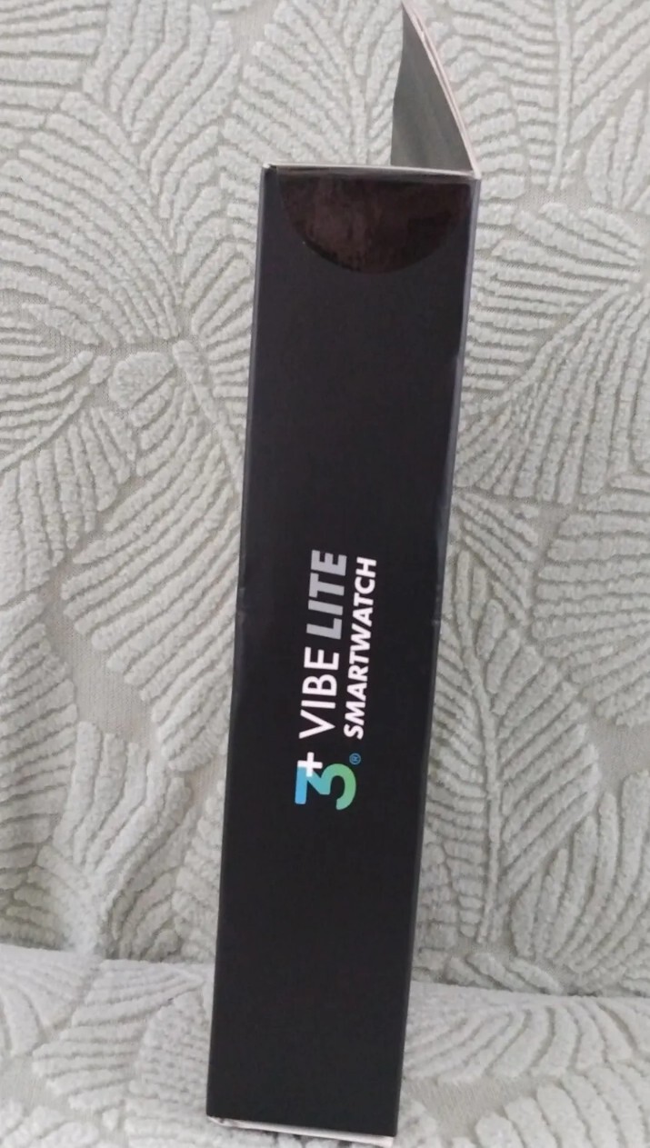 Sealed 3+ Vibe Lite Smartwatch Fitness Trackers Blood Oxygen Heart Rate Black