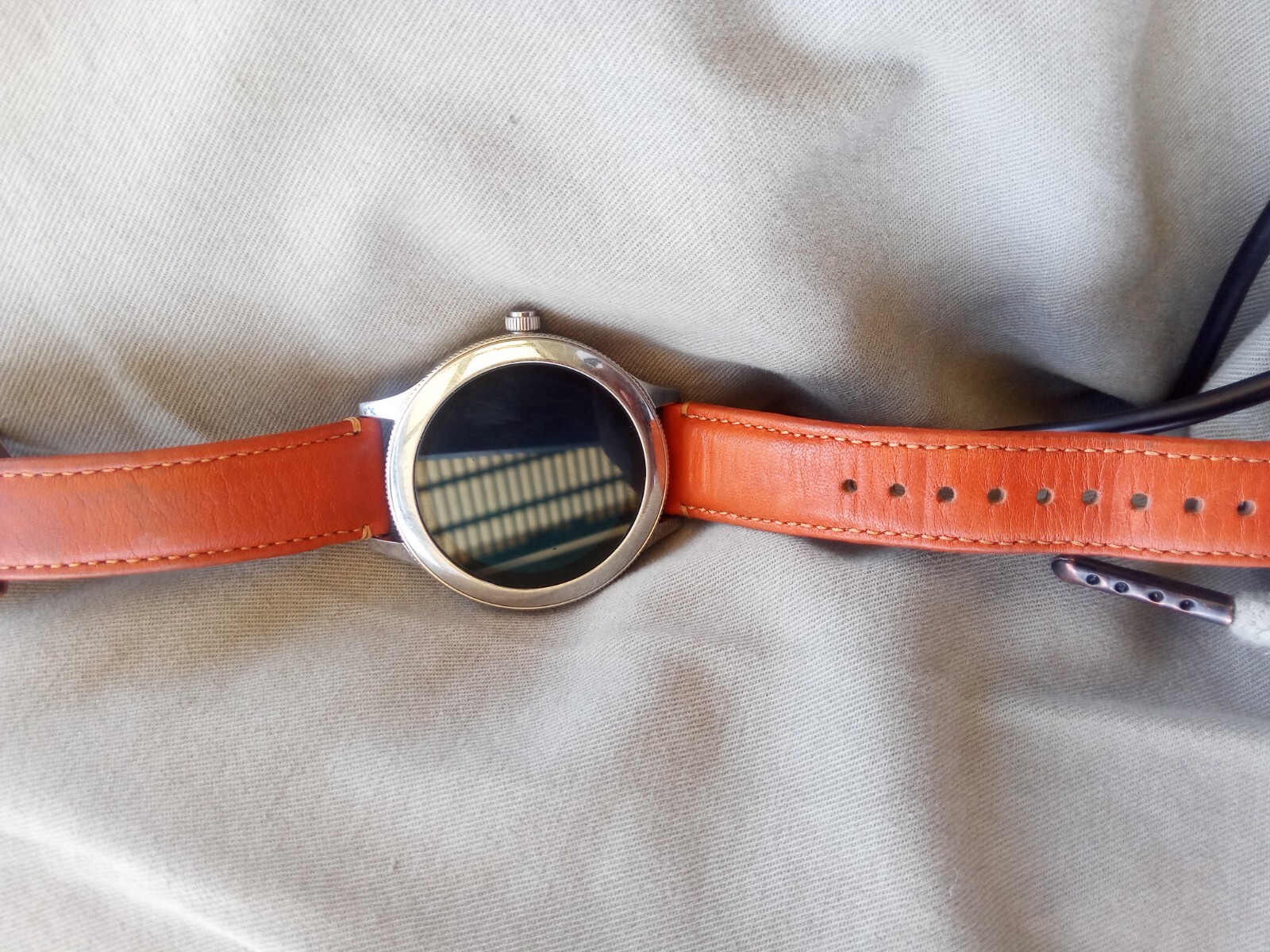 Fossil Q Explorist Gen 3 45mm Blue IP and Luggage Leather Smartwatch – FTW4004