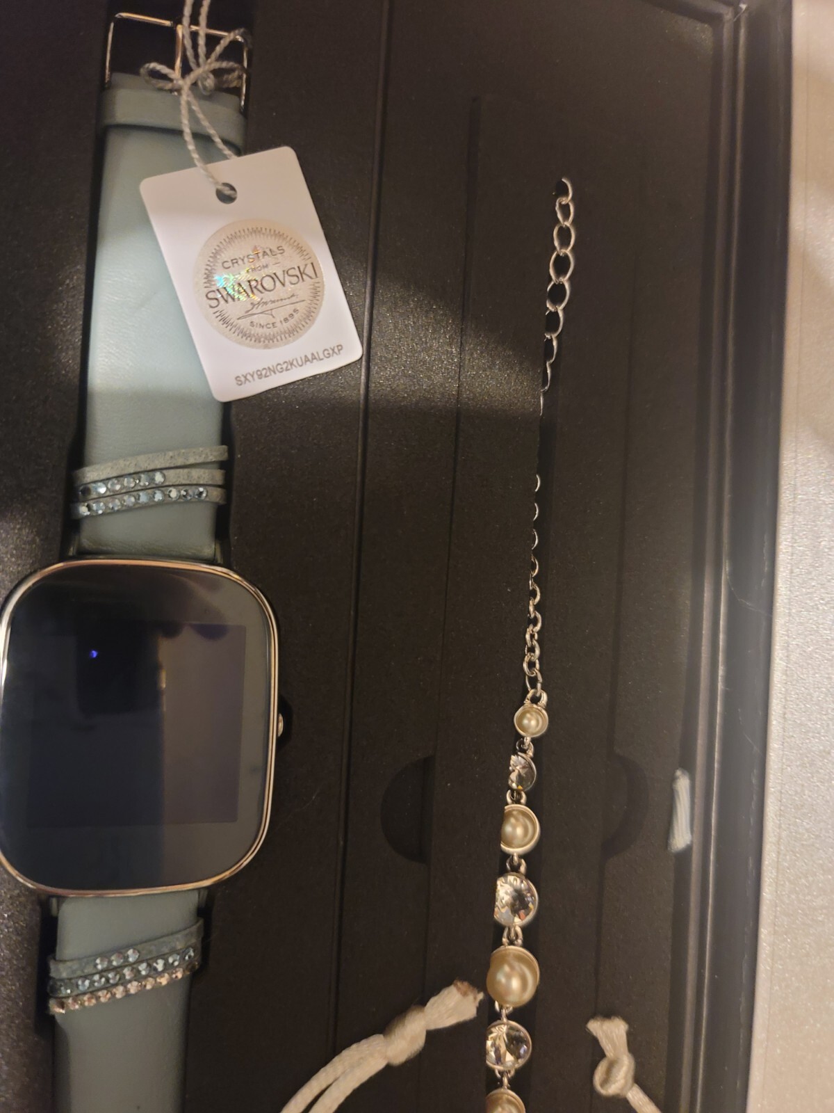 ASUS ZenWatch 2 37mm WI502Q Swarovski Edition Stainless Steel WI502Q FastShip