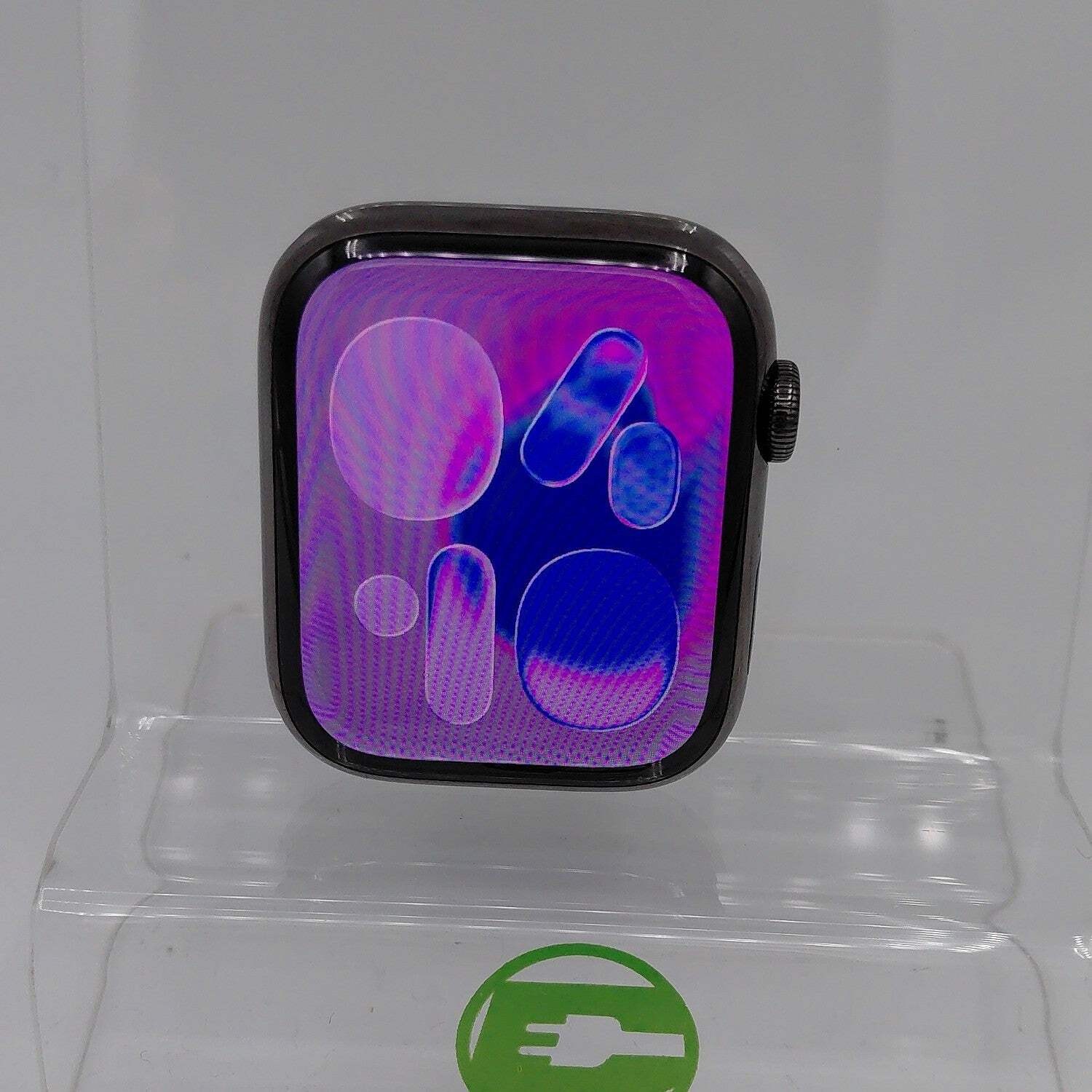 Unlocked Apple Watch Series 7 45MM Graphite Stainless Steel MKJJ3LL/A Face Only