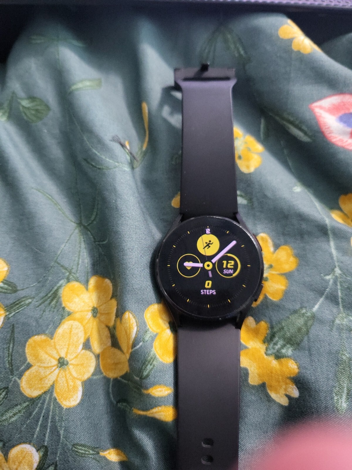Samsung Galaxy Watch4 SM-R860 40mm Aluminum Case with Sport Band – Black…