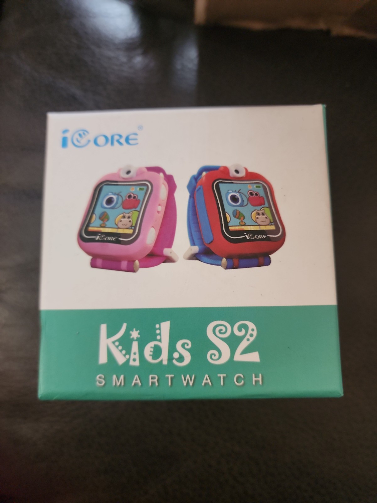 iCore Kids S2 Smartwatch 1.5″ Touchscreen Camera 400mAh Battery Red Open Box New