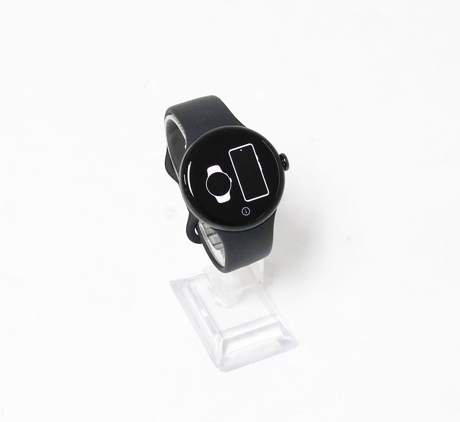 Google Pixel Watch 3 GA05757-US 41mm Matte Black Aluminum Case Obsidian Band