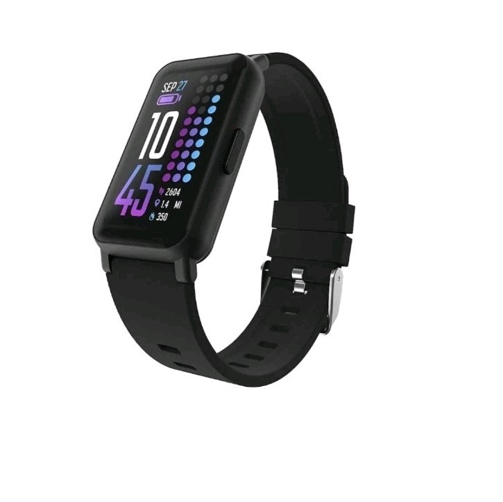 NEW iTouch Wearables Active 4 Unisex Black Watch/Fitness Tracker TC4S01-G02