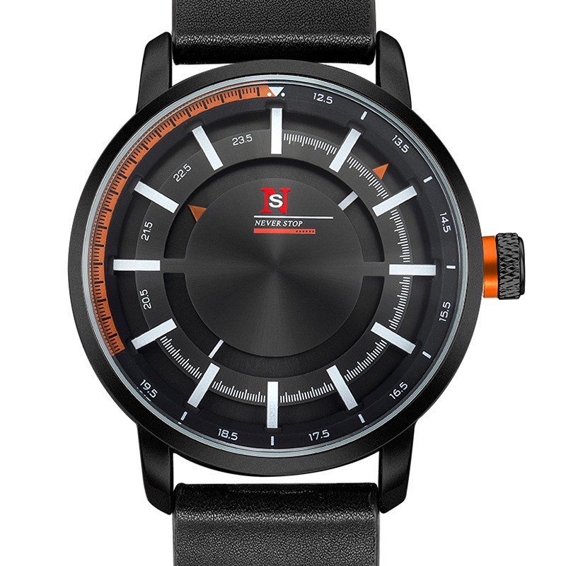 Optional Colors Men’S Watch Exquisite Craftsmanship Stainless Steel Quartz