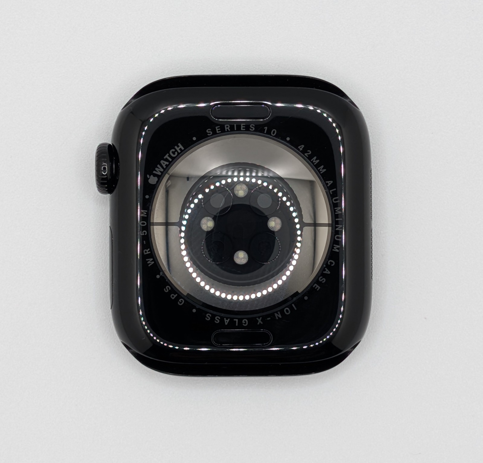 Apple Watch Series 10 / 42 mm GPS Jet Black/ Black Sport Band (Very Good). ~K99~