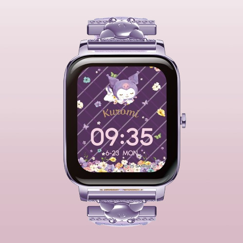 GREEN HOUSE Smart Watch Sanrio Characters Kuromi / GH-SMWL-KU